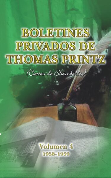 Portada de Boletines Privados de Thomas Printz, vol. 4