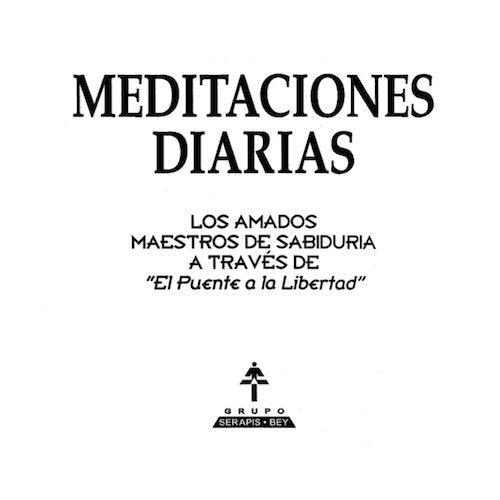 Portada de Meditaciones diarias