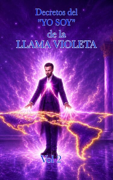 Portada de Decretos del YO SOY de la Llama Violeta, vol. 2